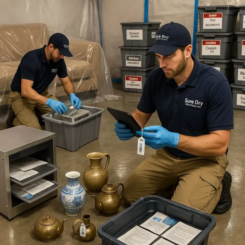 Content Protection and Restoration process in Crainville, IL