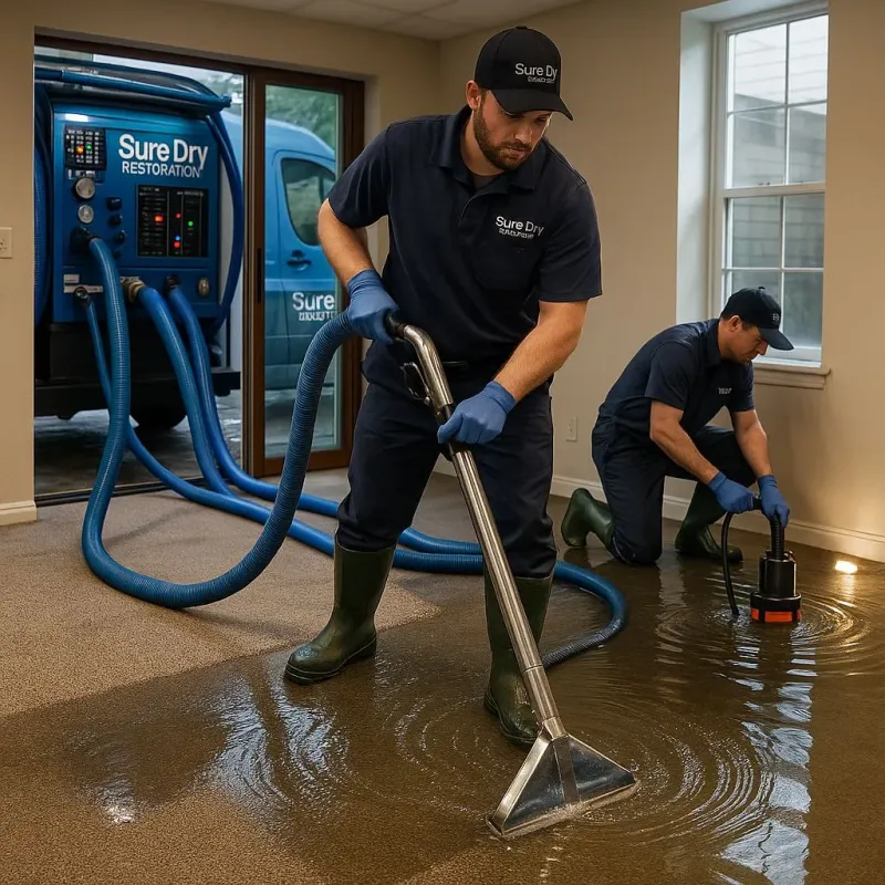 Water Extraction and Removal process in Crainville, IL